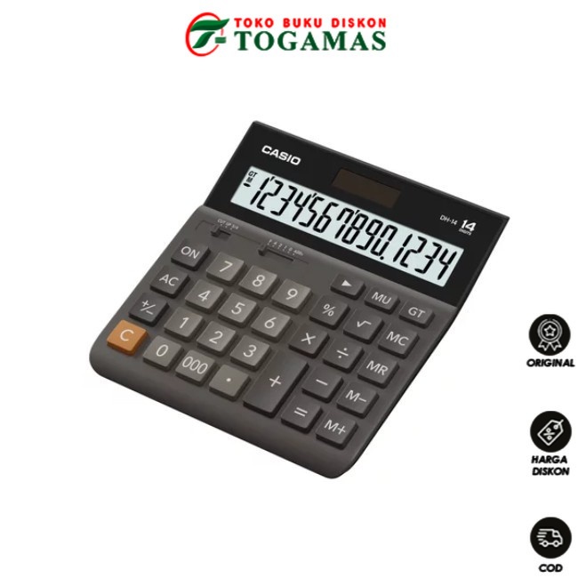 

BEST SELLER !! KALKULATOR CALCULATOR DH-14-BK CASIO