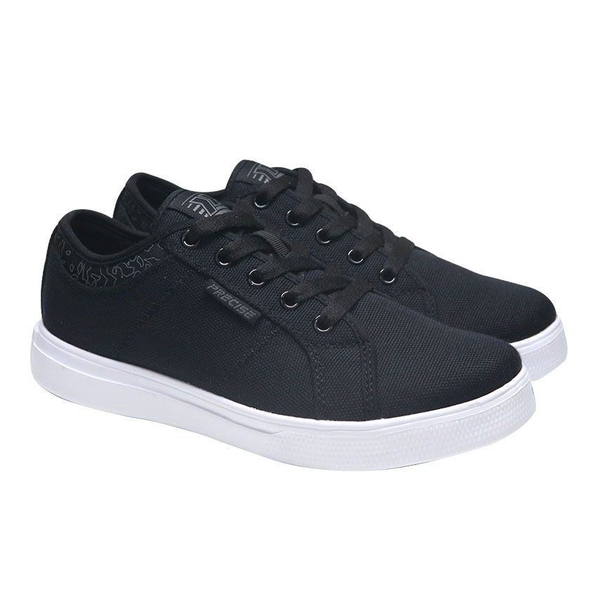 Precise Devan M Sepatu Sneakers Pria - Black/White