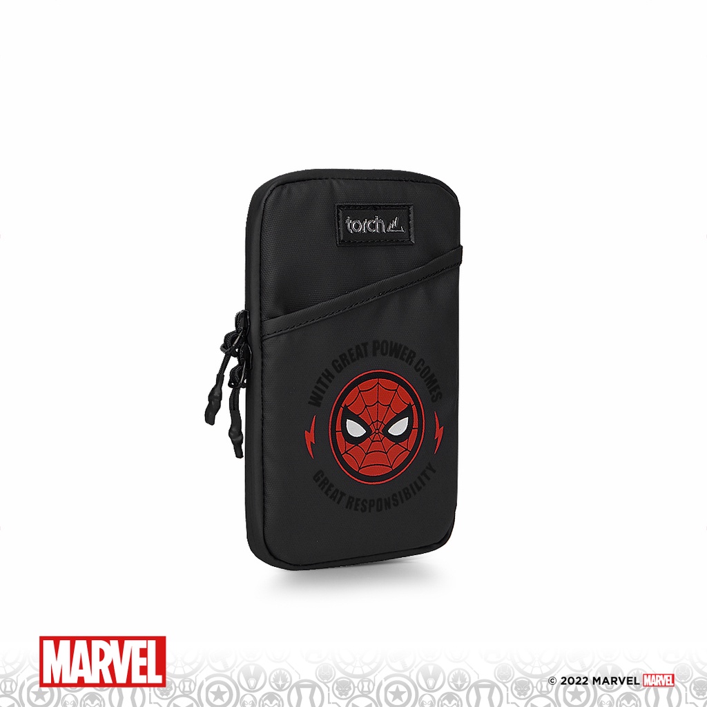 TORCH Depok Spider-Man 2 Great Power Neck Wallet Incheon Black