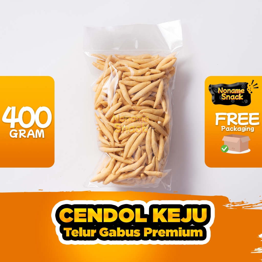 NoName Snack - Cemilan Cendol Keju Grosir 400G