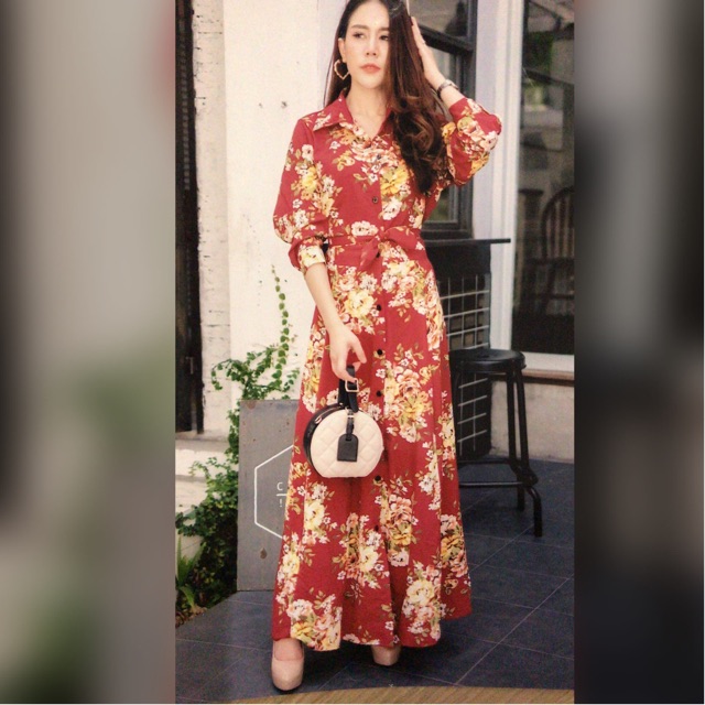 Dress Import Bkk - Dress Import Bangkok - Long Dress Premium