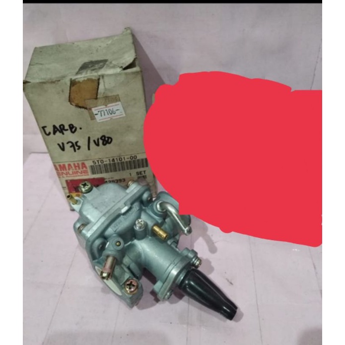 karburator karburasi karbu yamaha v75 v80 original nos