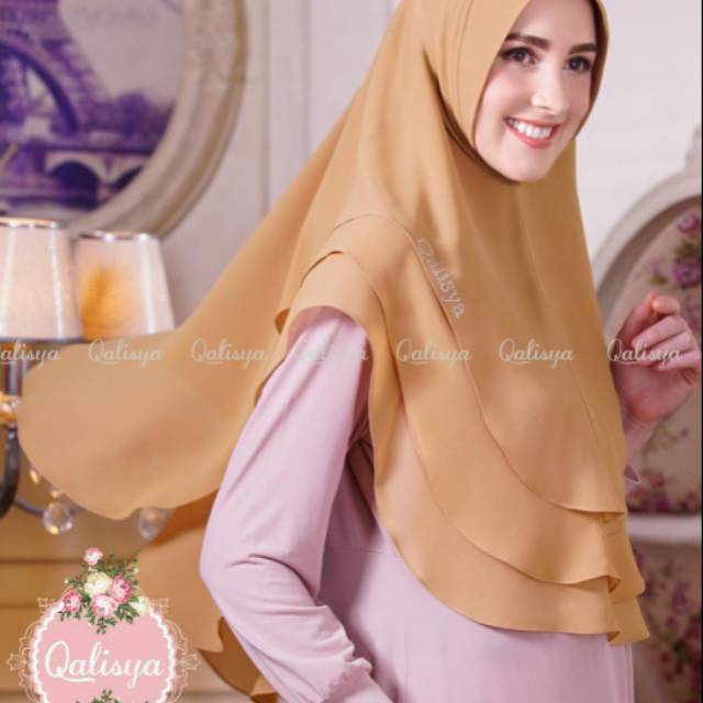 Hijab Khimar Abila By Qalisya Ori termurah