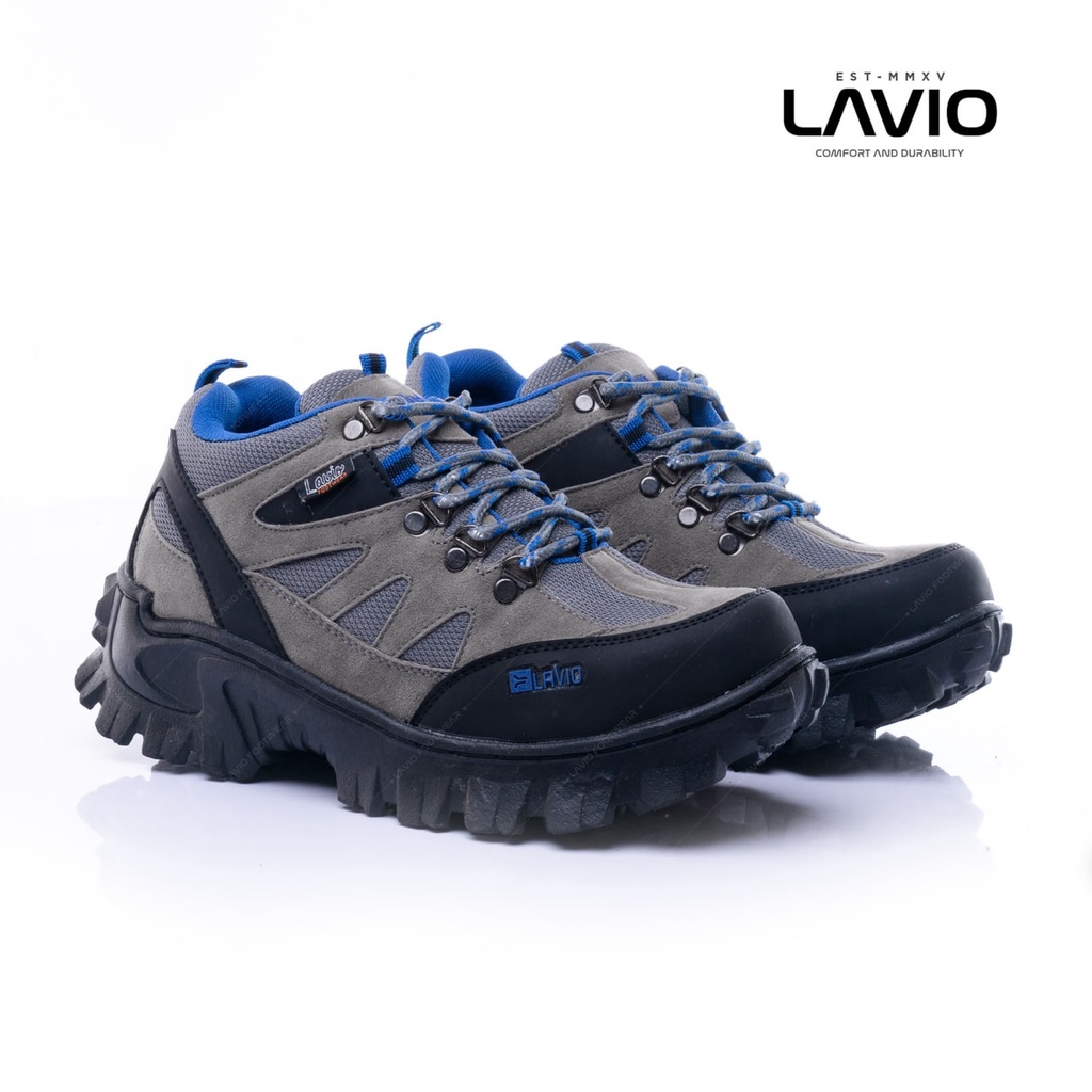 Sepatu Safety Pria Keren Lavio Dexter Low Sefty Ujung Besi Best Quality