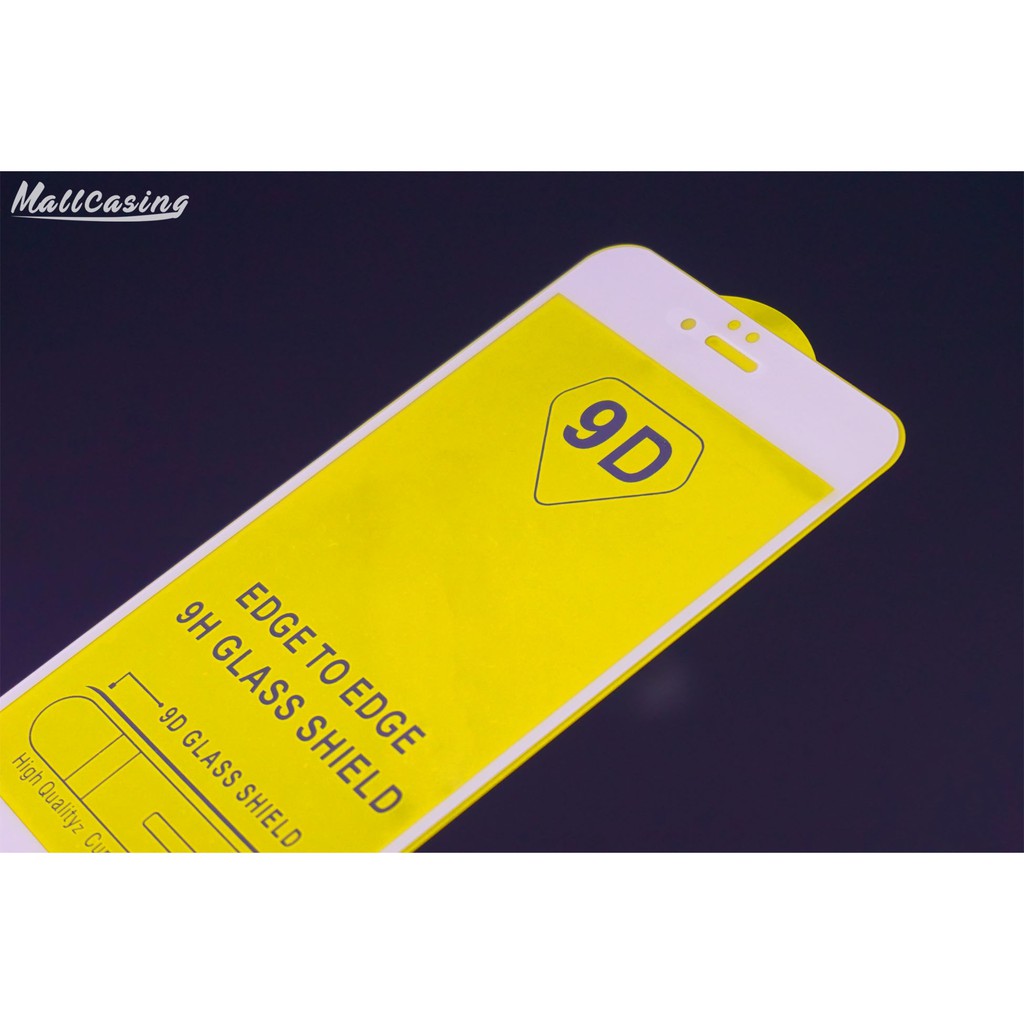 MallCasing - Tempered Glass Oppo R17 Pro | F5 | F11 | Reno size 6.4 | Reno 5G | Reno Z | Reno 3 6.4&quot;/ A91 | A76/ A36 Anti Gores Kaca Full Lem 9D