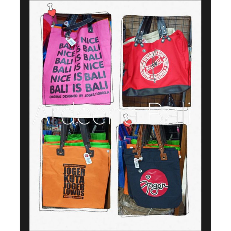 Tas Totebag Joger Bali Asli