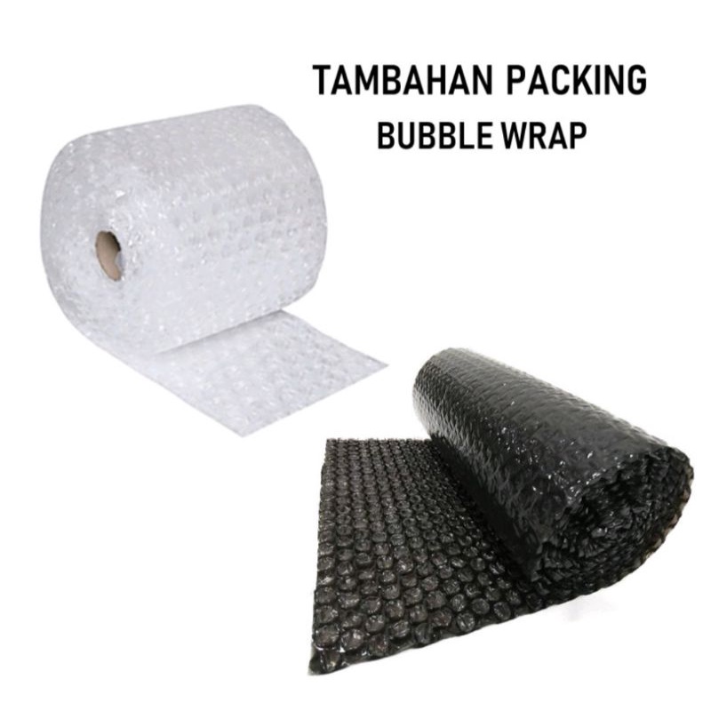 

Tambahan Packing Bubble wrap