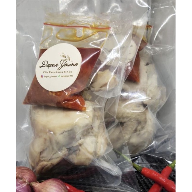 

Ayam Pop Padang (1/2 ekor 2 potong)