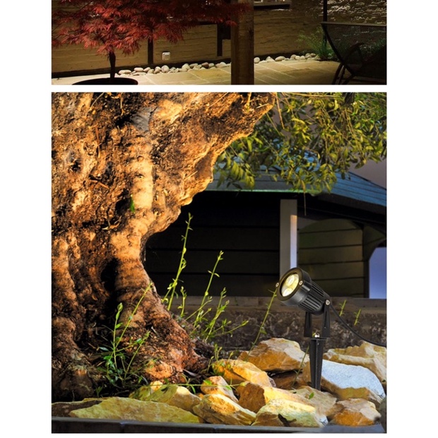 Lampu LED Taman Halaman Teras Outdoor Sorot 3W Watt Tancap Spot Spotlight Garden Park Light Lamp