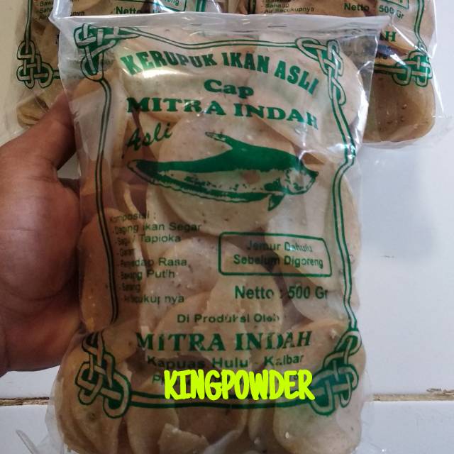 Kerupuk Ikan Asli Belidak (Kapuas Hulu) KALBAR
