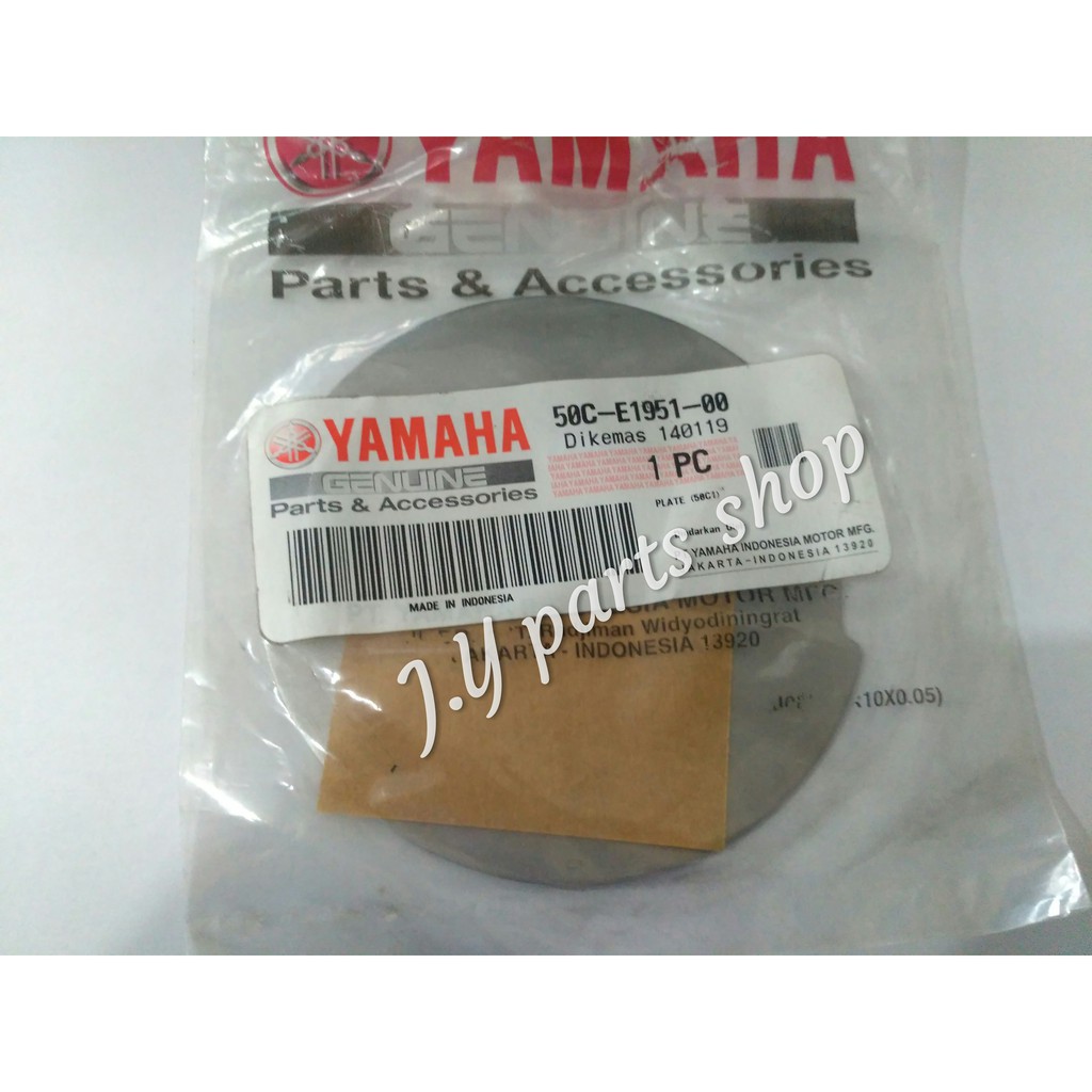 PLATE PLAT TIPIS WATERPUMP WATER PUMP JUPITER MX 135 NEW NJMX ORIGINAL 50C-E1951-00