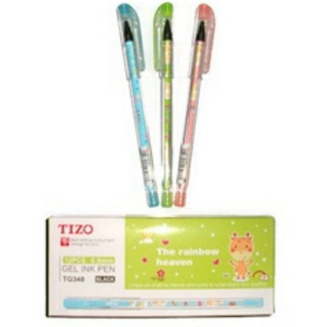 

PULPEN GEL TIZO ISI 12 BIJI 0.5 MM