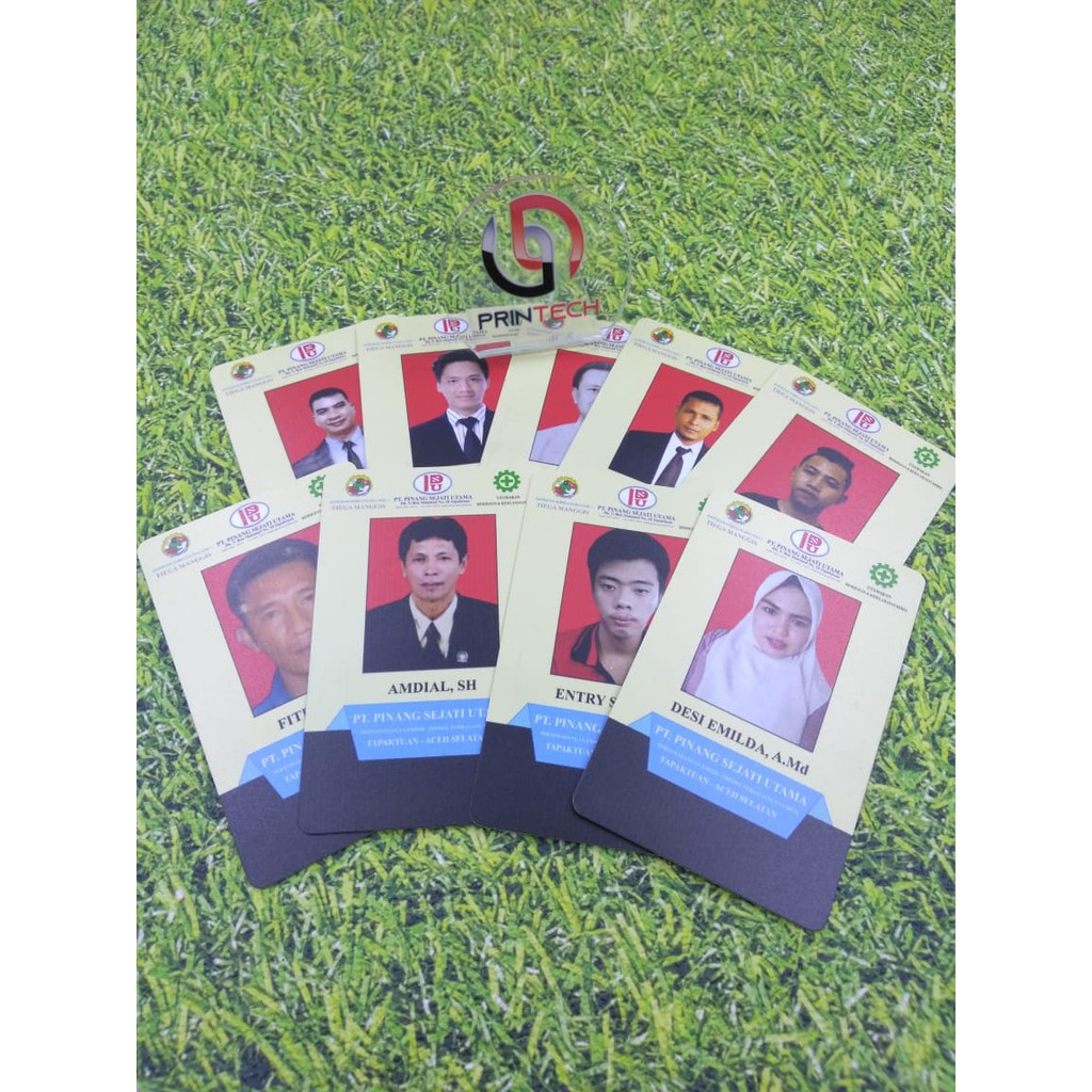 

Cetak ID Card Kartu 1sisi, Kartu PVC Custom Print ID Card