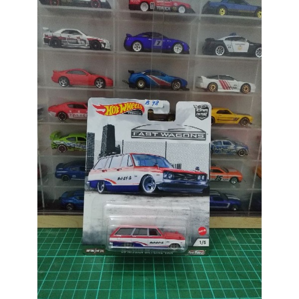 Hot wheels Fast wagons 69 nissan skyline van, nissan skyline van