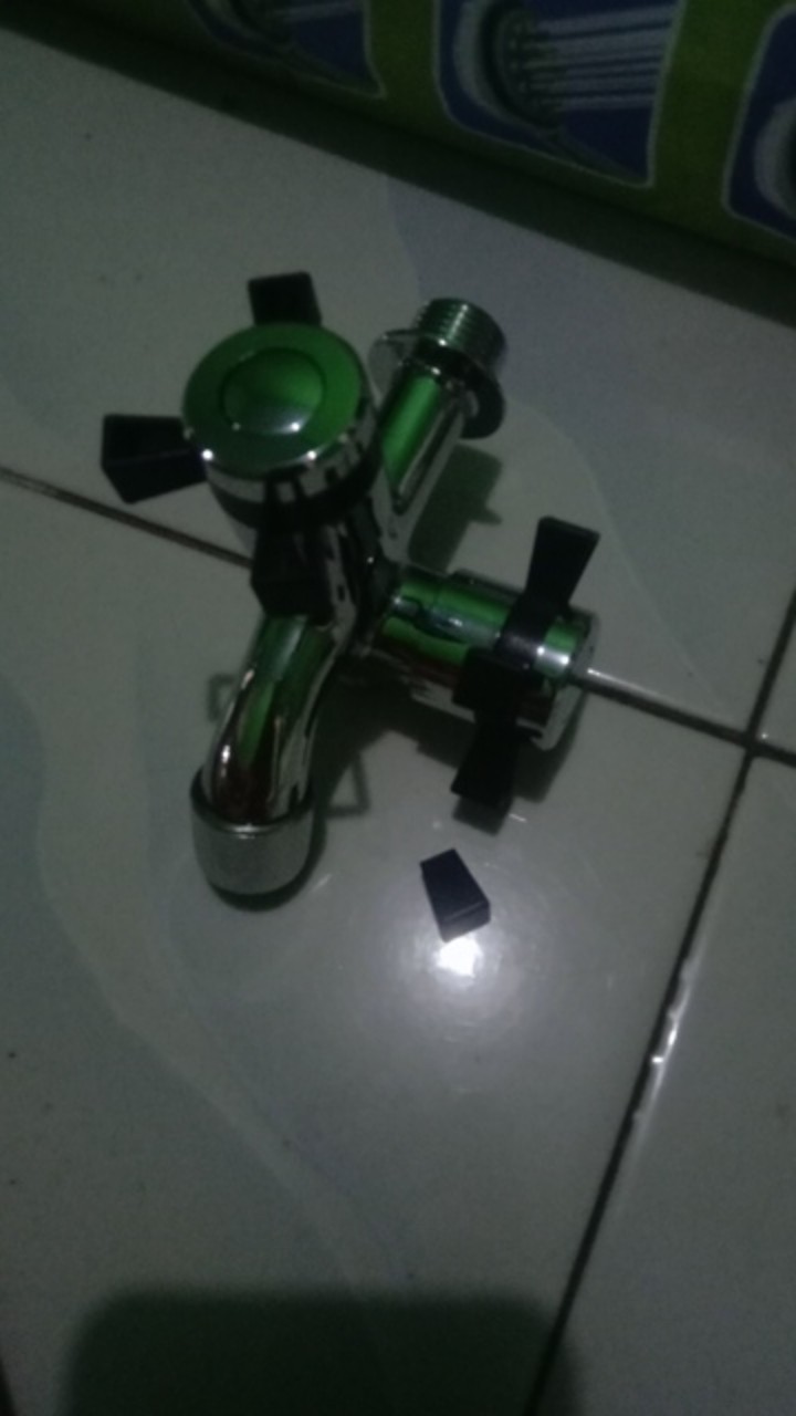 Keran Air Dobel Keran Shower  - Kran Cabang Shower