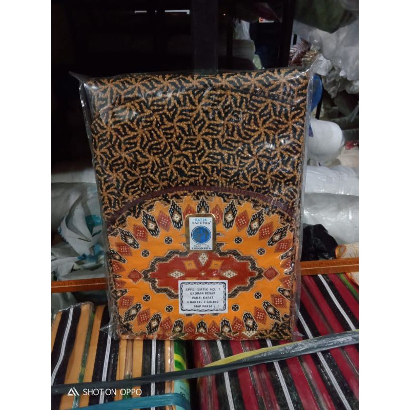 SPREI BATIK SAPUTRA ASLI UKURAN 180x200cm