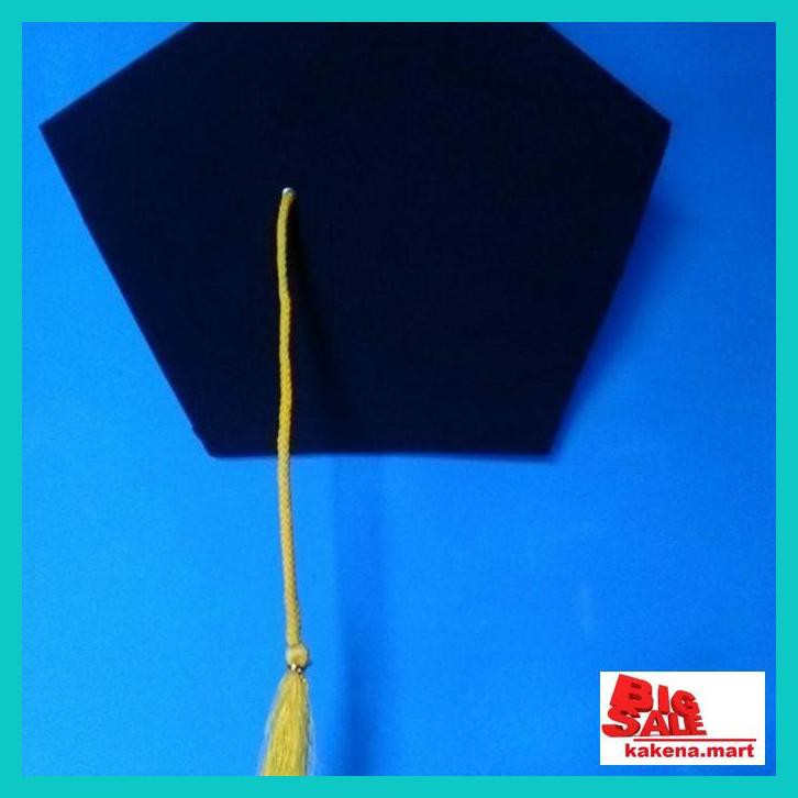 R6Ey67R7- Topi Toga Dan Topi Wisuda Anak Dewasa - Tali Hitam R6Ey68R0-