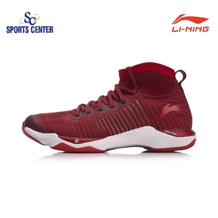 NEW Sepatu Badminton Lining DAGGER AYAN021 / AYAN 021 Dark Red