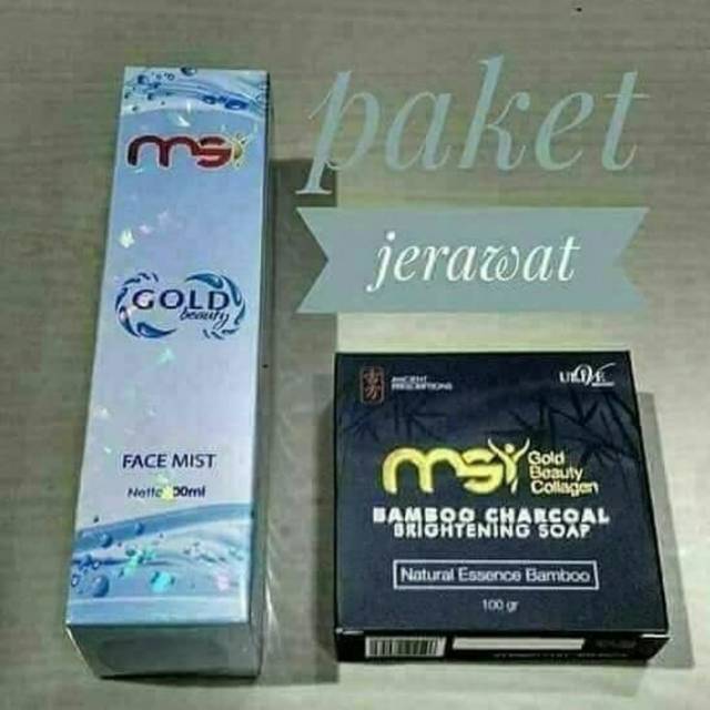 MSI PAKET CANTIK, CERAH BEBAS JERAWAT 100% Original