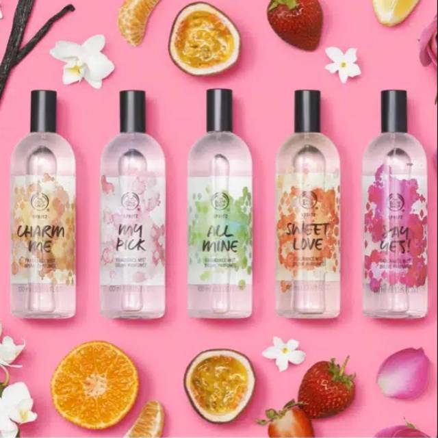 parfum body shop body mist 100ml