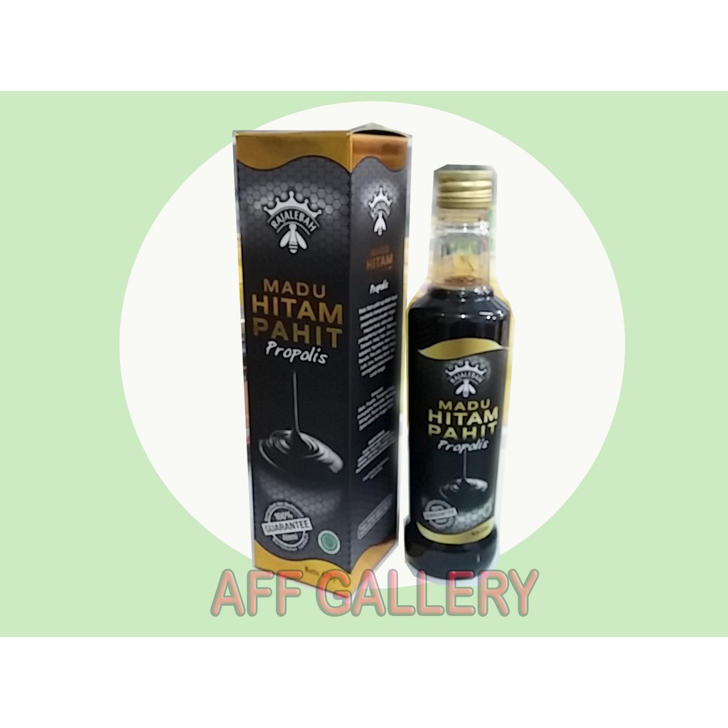 

Raja Lebah Madu Hitam Pahit Plus Propolis Obat Diabetes | RajaLebah