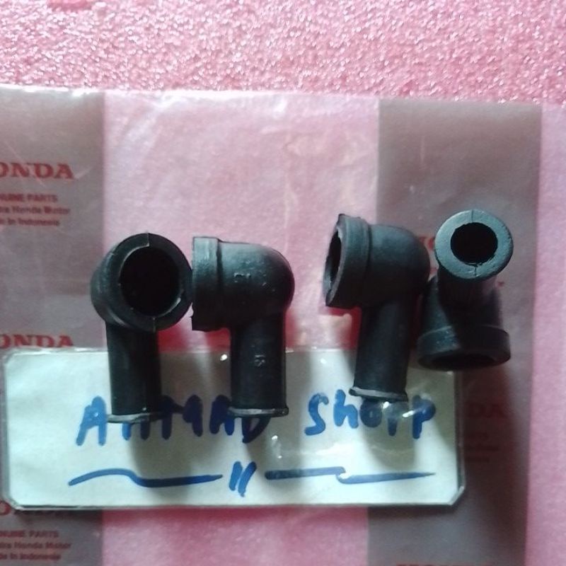 karet tutup dinamo starter karet pelindung kabel dinamo starter  honda tiger  mega pro verza cbr  original