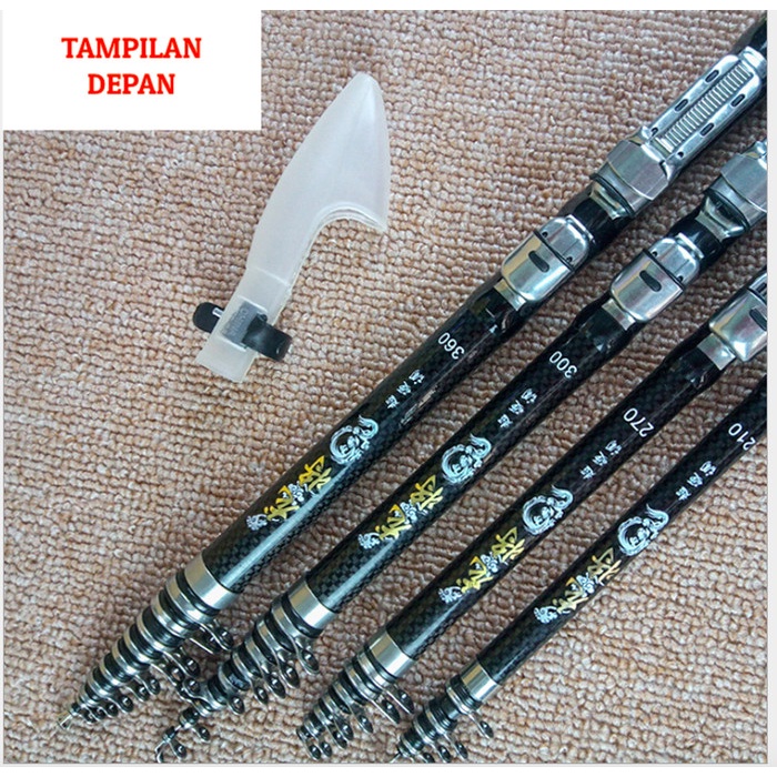 JORAN TEGEK KOLONG BATIK RUAS PENDEK 46cm CARBON 270 360 - LBT270