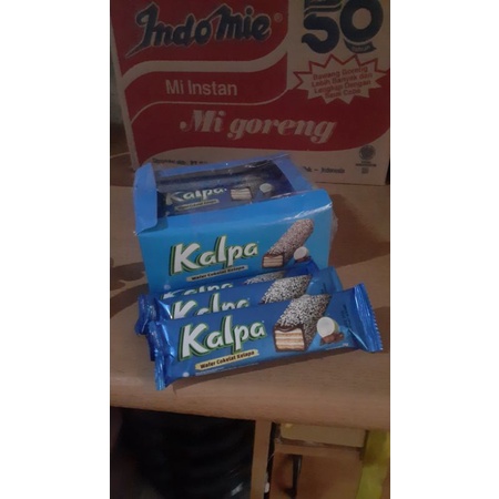 

KALPA WAFER CHOCOLATE KELAPA BERKUALITAS (1BOX = 12pcs)