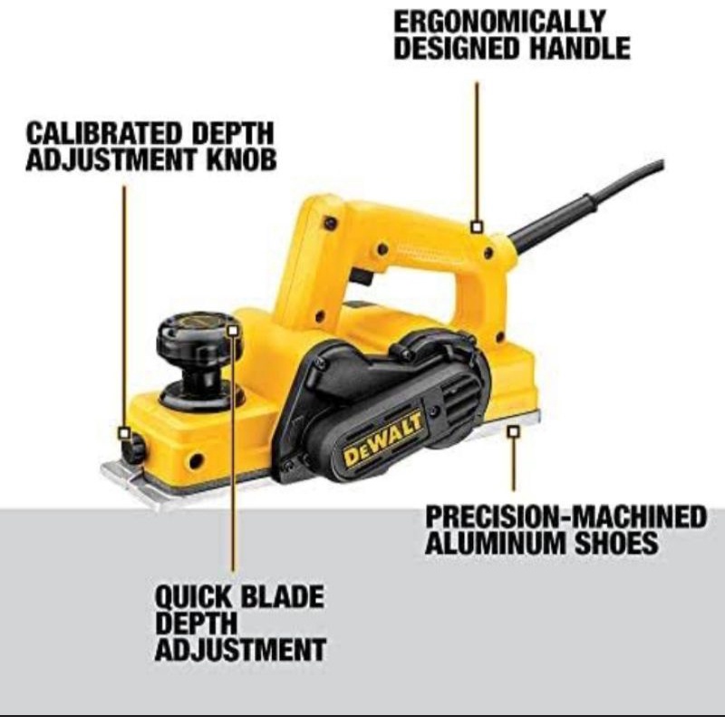 Mesin Serut Kayu Planer Dewalt D26676 mesin Ketam Sugu Dewalt D26676-B1