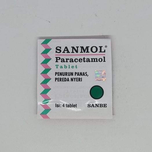 Paracetamol Sanmol 1 STRIP