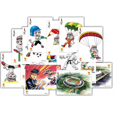 

Perangko Filateli BX1 Indonesia Post Card 2016 XIXth National Sport Week