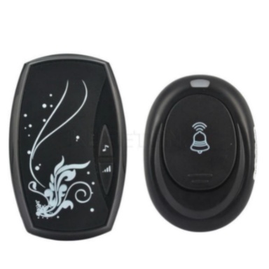 TAFFWARE BEL PINTU WIRELESS DOORBELL WATERPROOF BELL LED RUMAH PAGAR