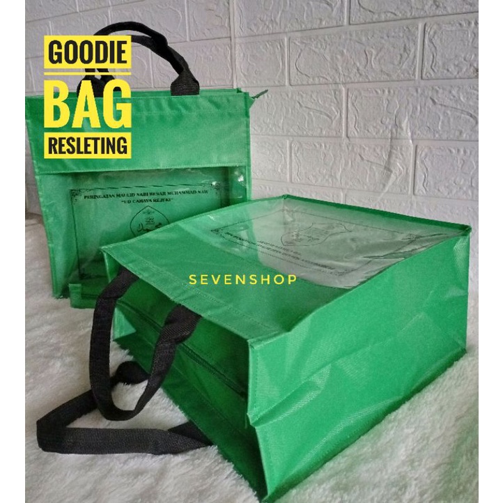 

goodie bag seminar tas hampers jumbo resleting