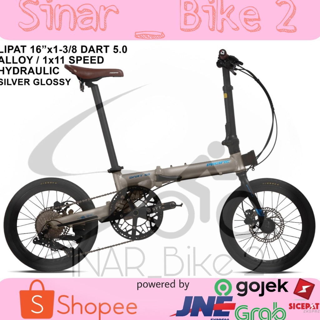 Sepeda Lipat 16Inch Pacific Dart 5.0