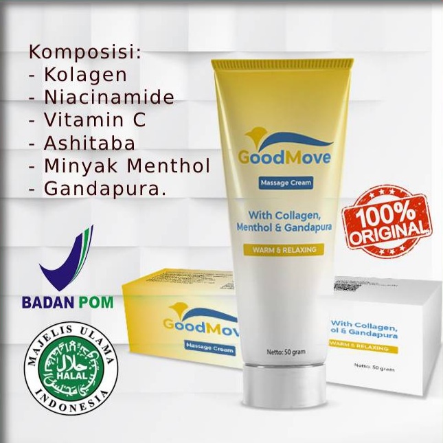 GoodMove Krim Otot dan Sendi Relaxing and Nourishing Massage Cream