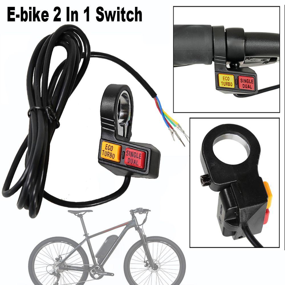 R-FLOWER Alat Saklar E-bike 2in1 Sparepart Refitting Motor Skuter Speed Control