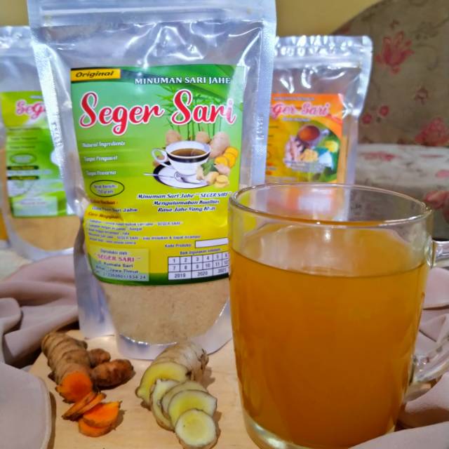 

[SARI JAHE] MINUMAN SERBUK HERBAL SEGER SARI KEMASAN 250GR