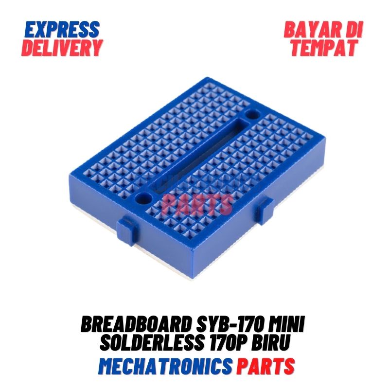 BREADBOARD SYB-170 MINI SOLDERLESS 170 170P BIRU BLUE