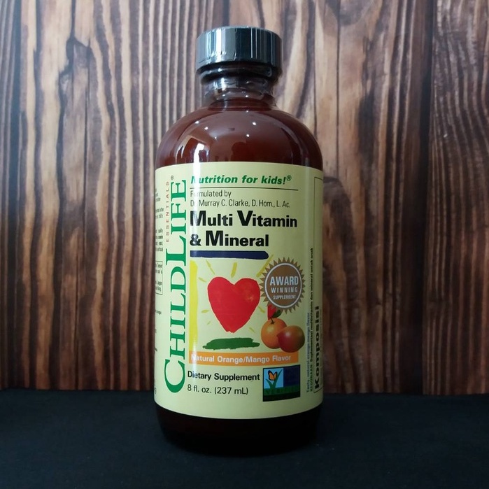 Childlife BPOM Multivitamin &amp; Mineral 237ml