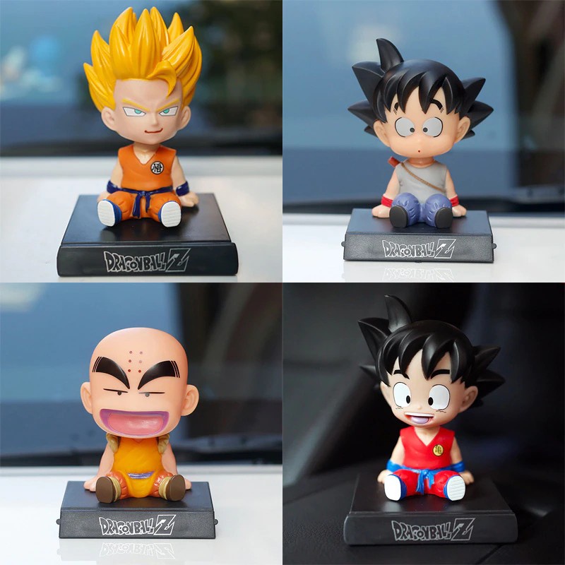 Pajangan Dashboard Mobil Dragon Ball Goku, Krilin