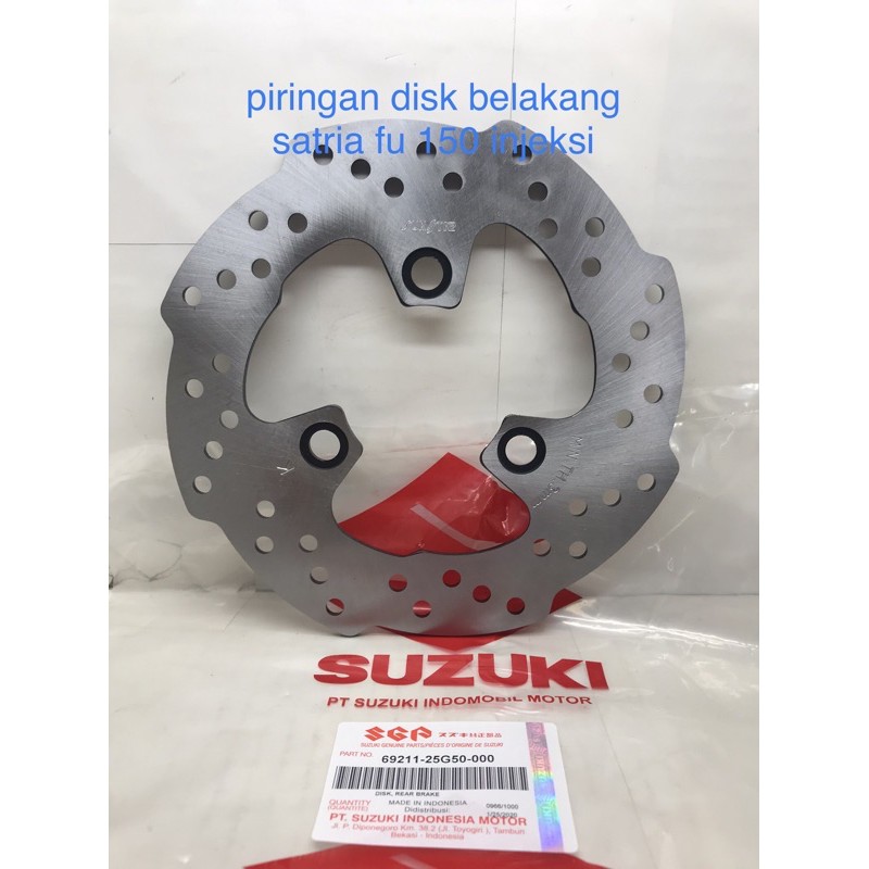 piringan disk disc cakram belakang satria fu injeksi fi,GSX