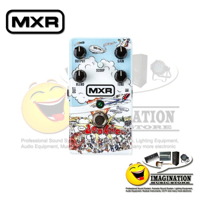 MXR DD25 Green Day Dookie Drive Overdrive Pedal