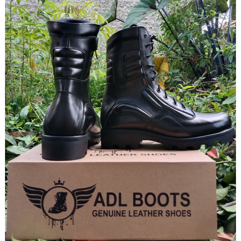 sepatu pdl tni polri security satpam lgr terbaru dan terlaris ADL boot