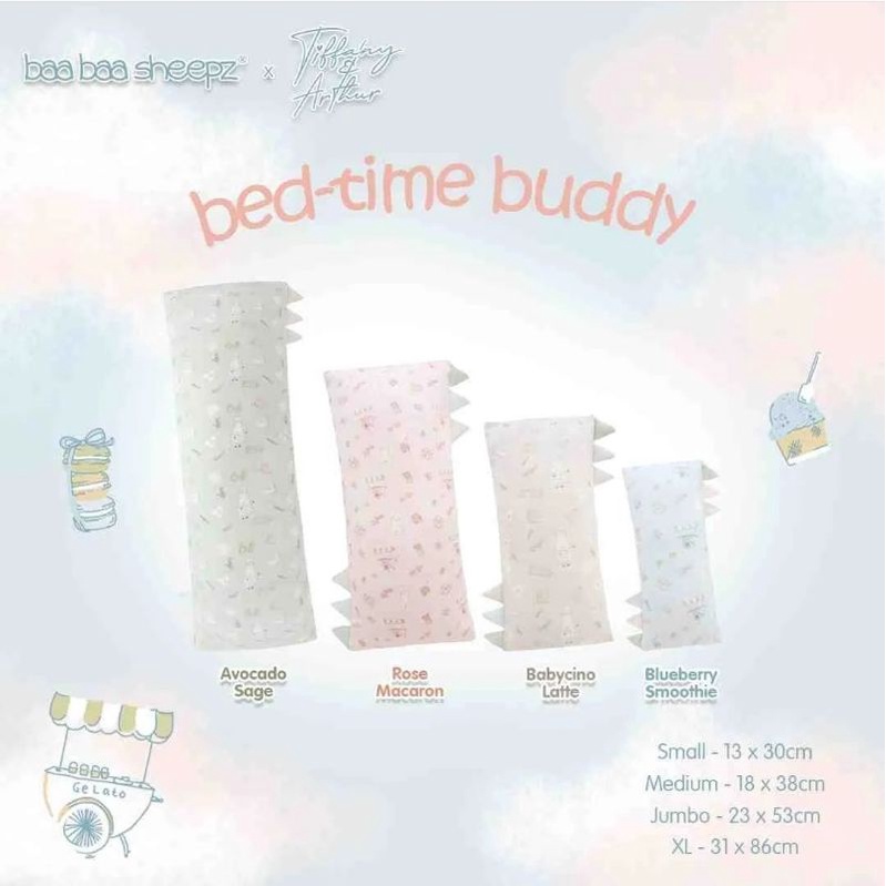 Baabaasheepz x Tiffany&amp;Arthur BedTime Buddy Chef Baabaa Small/Medium/Jumbo/Xtra Large XL