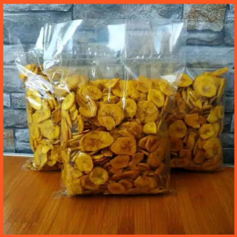 

Keripik Pisang Manis 500Gram Dan 250 Gram