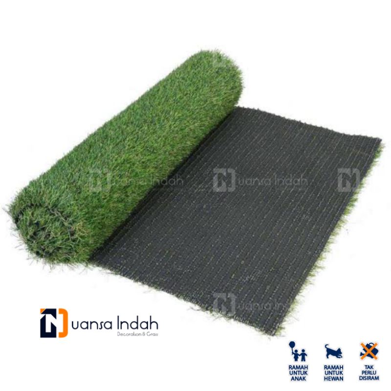 RUMPUT SINTETIS SWISS STANDAR UKURAN 2x9 METER