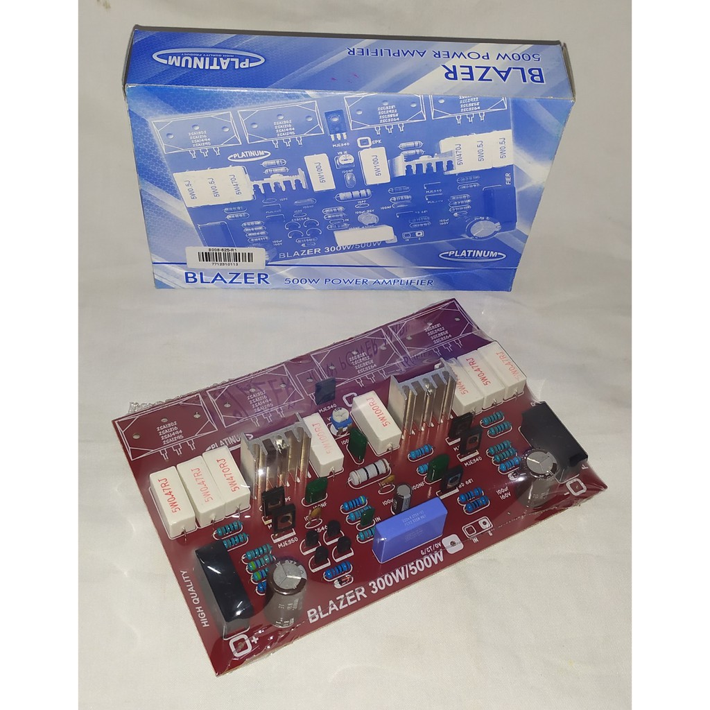 Kit Power Amplifier BLAZER Platinum 500 Watt