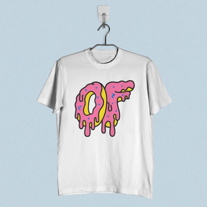 Odd Future Donut Logo Kaos Murah