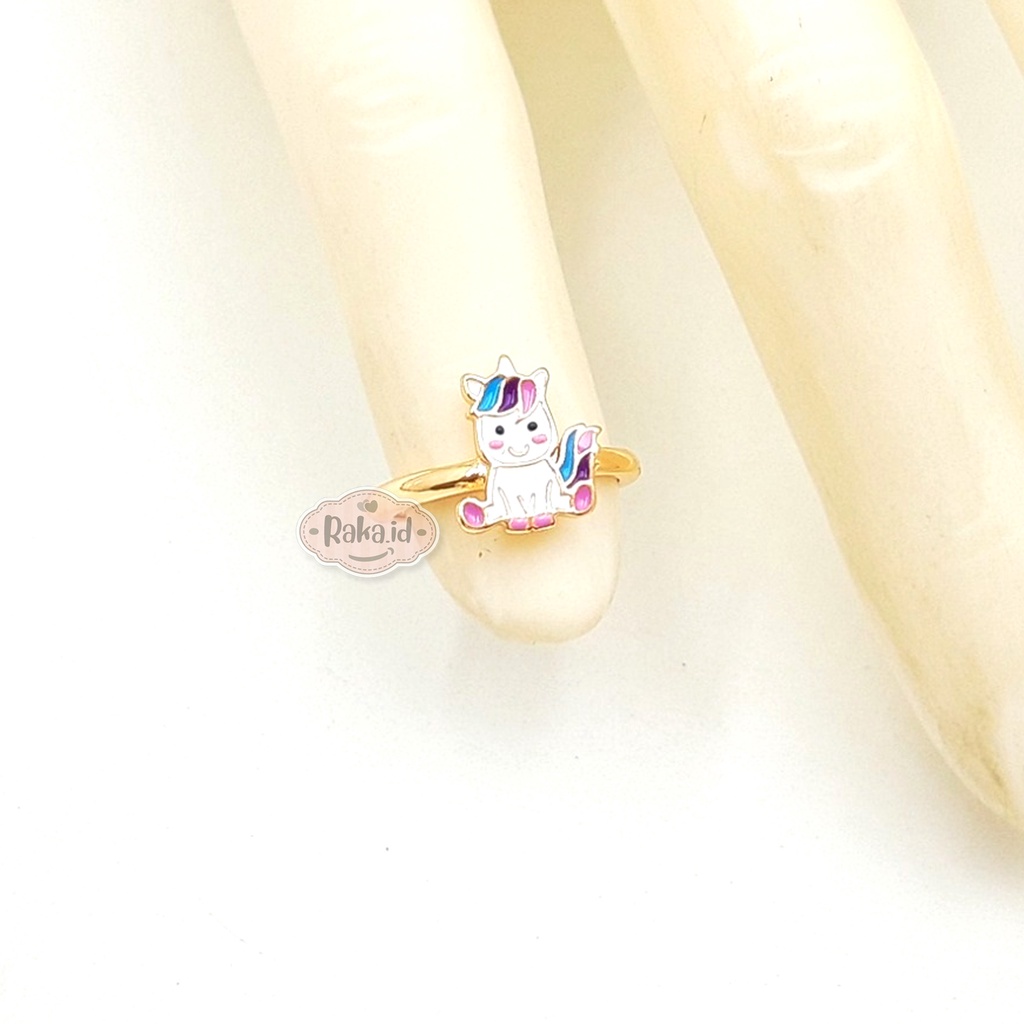 Cincin Anak Motif Baby Unicorn Perhiasan Cantik Anak 1028