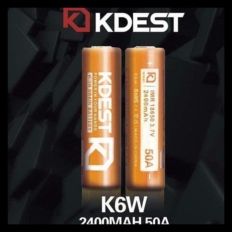 100% TERMURAH KDEST BATTERY 18650 2400MAH 50A AUTHENTIC | BATERE BATERAI BATRE 100% TERJAMIN